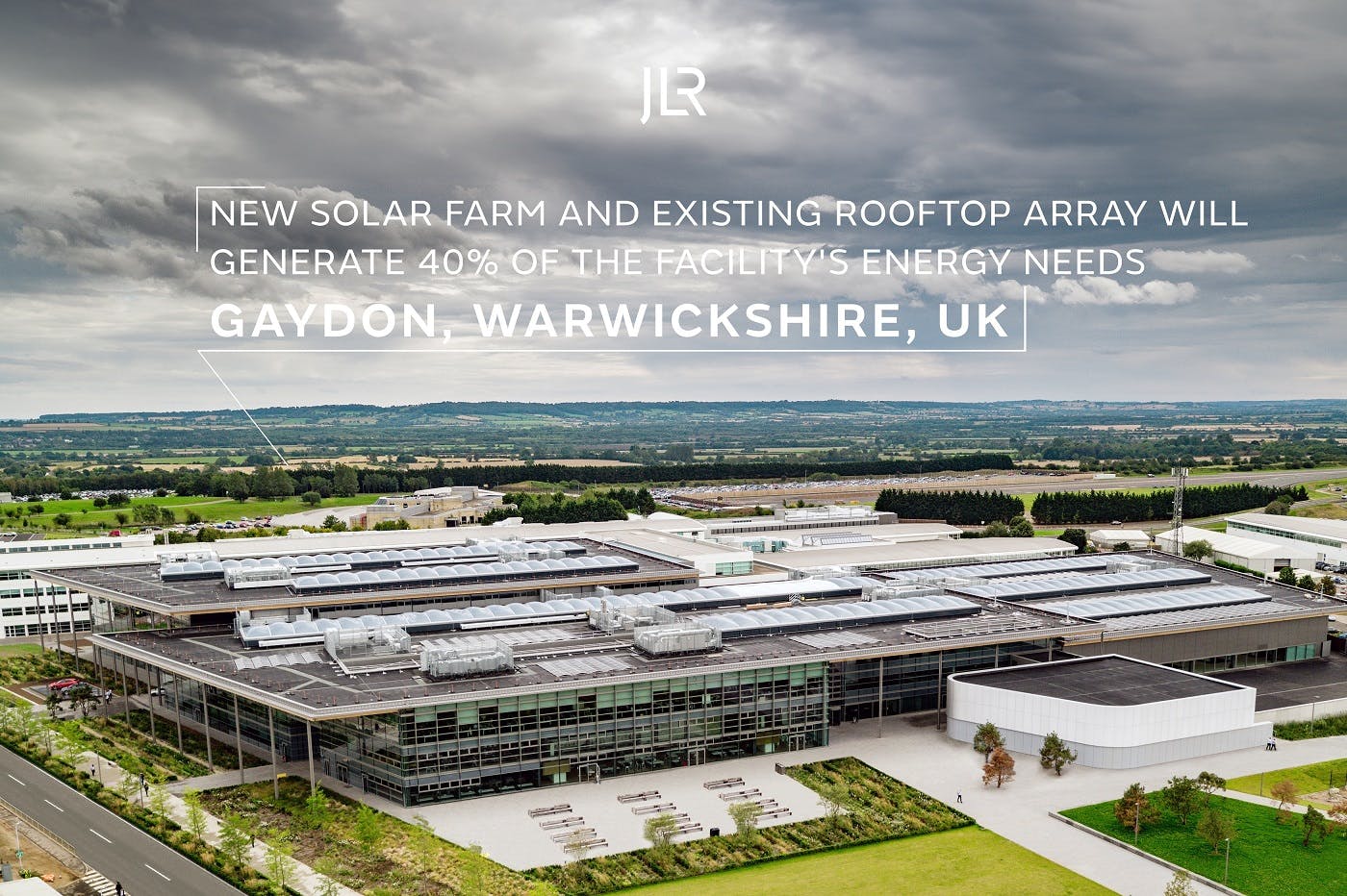 JLR Solar Gaydon R&amp;D centre Warwickshire