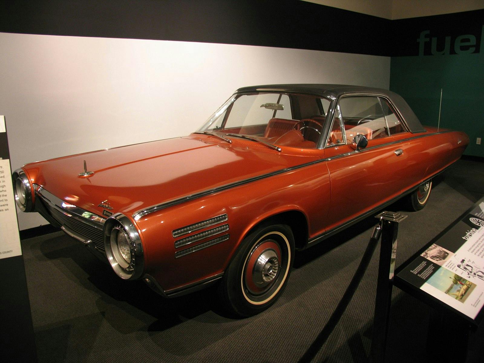 1963 Chrysler - Turbínové auto