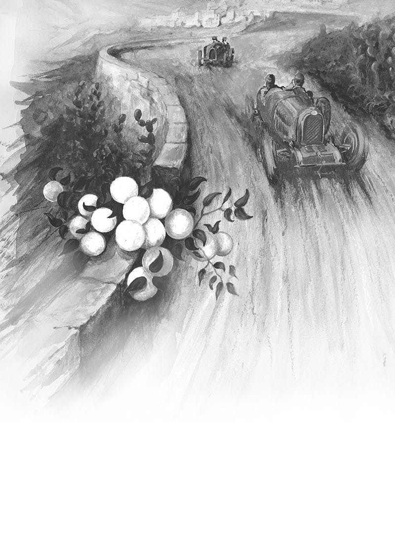Targa Florio ilustrácie
