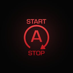 Kontrolka systému Štart-Stop